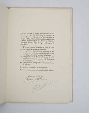 Oeuvre poétique. GANZO (Robert); VILLON (Jacques)