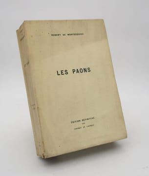 Les Paons. MONTESQUIOU (Robert de)
