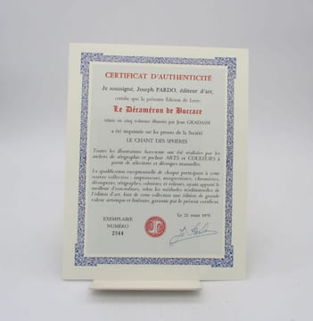 Décaméron. BOCCACE; GRADASSI (Jean)