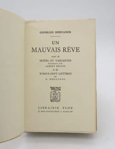 Un mauvais rêve