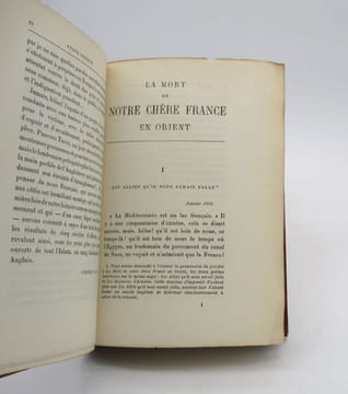La Mort de notre chère France en Orient. LOTI (Pierre)