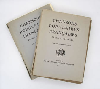 Chansons populaires françaises de 1870 à nos jours