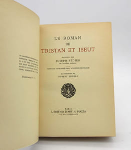Le Roman de Tristan et Iseut
