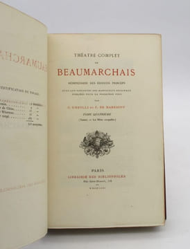 Théâtre complet. BEAUMARCHAIS (Pierre-Augustin Caron de)