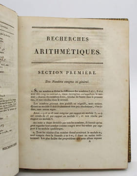 Recherches arithmétiques. GAUSS (Ch.-Fr.)
