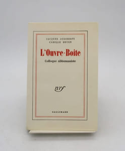 L'Ouvre-Boîte. Colloque abhumaniste