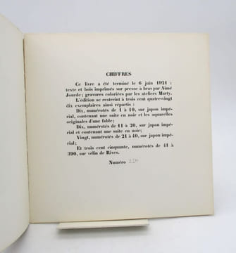 Dix fables. LA FONTAINE (Jean de); BOUQUET (Louis)