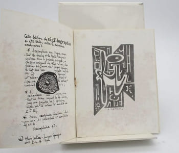 Ensemble de 8 plaquettes éditées par Les Éditions Lettrisme Et Hypergraphie