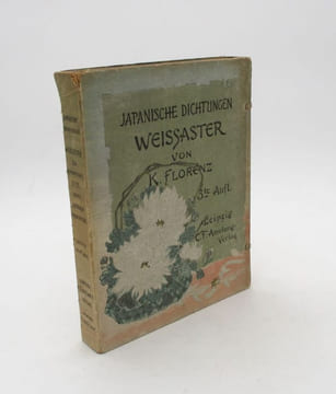 Japanische Dichtungen. Weissaster.. FLORENZ (Karl, traducteur)