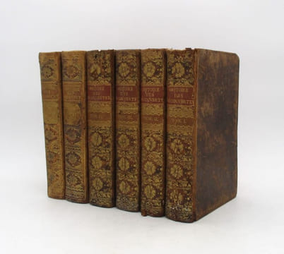 Histoire des découvertes faites par divers savans voyageurs dans plusieurs contrées de la Russie & de la Perse. [PALLAS (P.S.); GEMLIN (S.G.); ...
