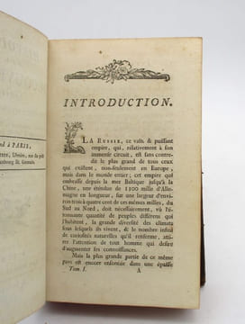 Histoire des découvertes faites par divers savans voyageurs dans plusieurs contrées de la Russie & de la Perse. [PALLAS (P.S.); GEMLIN (S.G.); ...