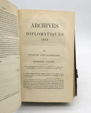 Archives diplomatiques 1863. Tome troisième [suivi de:] Archives diplomatiques 1863. Tome quatrième. undefined