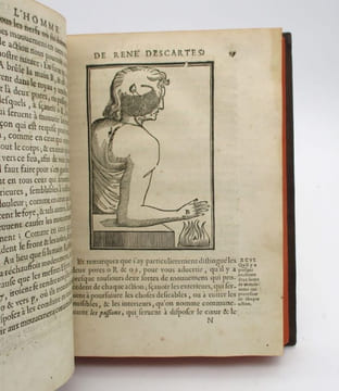 L'Homme de René Descartes et un Traité de la formation du foetus. DESCARTES (René); LA FORGE (Louis de)