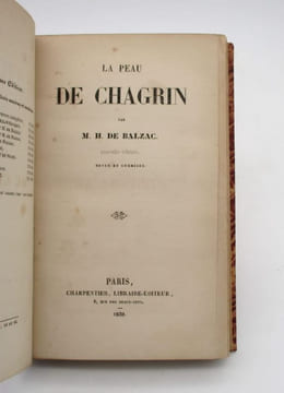 La Peau de chagrin. BALZAC (Honoré de)
