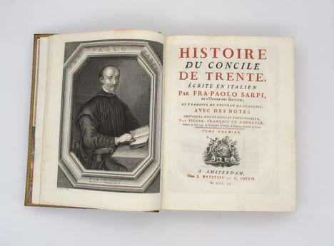 Histoire du Concile de Trente. SARPI (Paolo); LE COURAYER (Pierre-François)