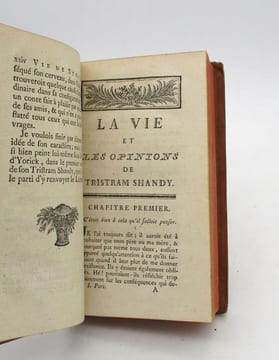 La Vie et les Opinions de Tristram Shandy [suivi de:] Lettres d'Yorick à Éliza, et d'Éliza à Yorick. STERNE (Laurence)