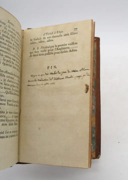 La Vie et les Opinions de Tristram Shandy [suivi de:] Lettres d'Yorick à Éliza, et d'Éliza à Yorick. STERNE (Laurence)