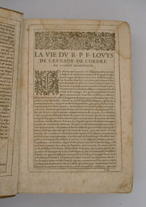 Les Oeuvres spirituelles et dévote du R.P.F. Louis de Grenade, de l'ordre de S. Dominique