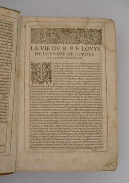 Les Oeuvres spirituelles et dévote du R.P.F. Louis de Grenade, de l'ordre de S. Dominique. GRENADE (Louis de)