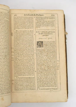 Les Oeuvres spirituelles et dévote du R.P.F. Louis de Grenade, de l'ordre de S. Dominique. GRENADE (Louis de)