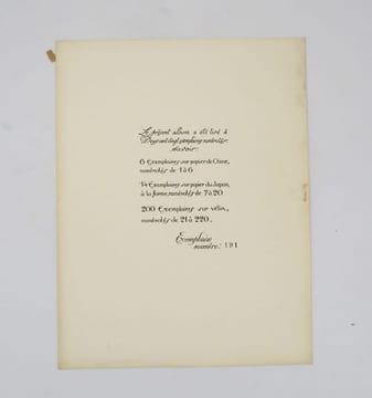 Notes prises au front par André Dunoyer de Segonzac. DUNOYER DE SEGONZAG( André)