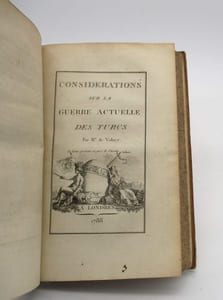 Conseils à un jeune prince qui sent la nécessité de refaire son éducation et Lettre remise à Frédéric-Guillaume II, roi régnant sur la Prusse, le jour de son avènement au trône [suivi de:] Considérations sur les révolutions des Provinces-unies [suivi de:] Considérations sur la guerre actuelle des Turcs