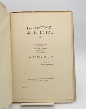 Les Châteaux de la Loire. FRANK-BOGGS (MEYER-BOGGS, Frank, dit); THIEBAULT-SISSON