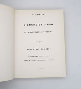 D'encre et d'eau