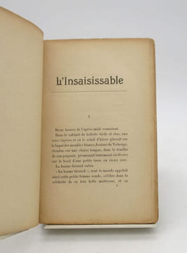 L'Insaisissable. POUGY (Liane de)