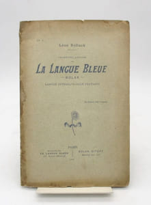 Grammaire abrégée de la Langue bleue - Bolak - Langue internationale pratique