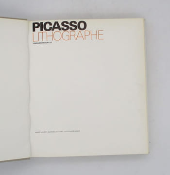 Picasso lithographe. MOURLOT (Fernand)