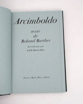 Arcimboldo. BARTHES (Riland)