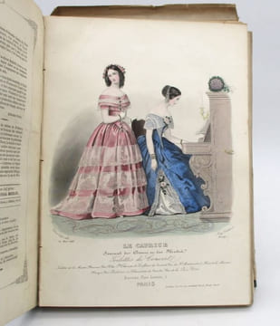 Le Caprice - Journal des dames et modes. Revue des théâtres, de la littérature et des arts. undefined