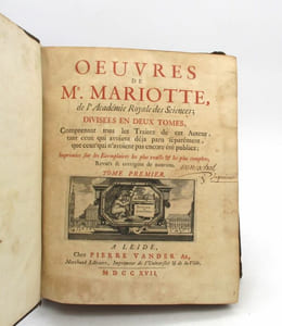 Oeuvres de Mr. Mariotte