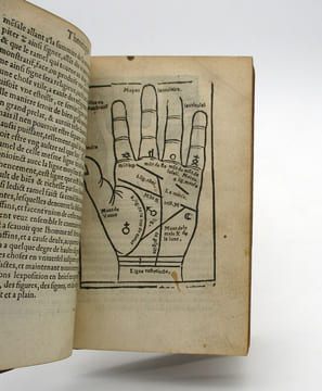 [Le Compendion et bref enseignement de Physiognomie et Chiromancie]. [DELLA ROCCA (Bartolomeo)]