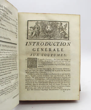 Coutumes des duché, bailliage et prévôté d'Orléans. POTHIER (Robert-Joseph)