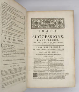 Traité des successions divisé en quatre livres