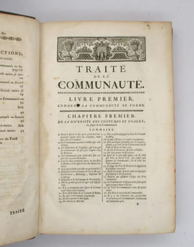 Traité de la communauté entre mari et femme. LE BRUN (Denis)