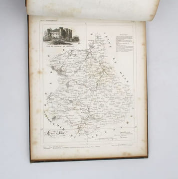 La France et ses colonies. Atlas départemental. [ATLAS]
