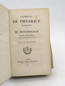 Éléments de physique terrestre et de météorologie