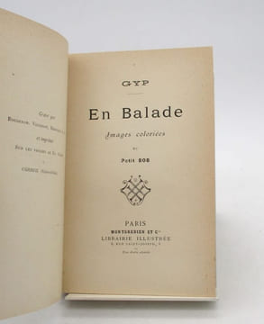 En balade : images coloriées du Petit Bob. GYP [RIQUETTI DE MIRABEAU (Sybille)pseudo. ]