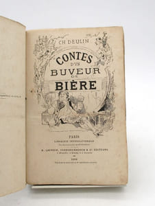 Contes d'un buveur de bière