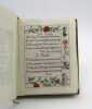 Recueil de poèmes : manuscrit enluminé sur vélin. E.A.D.