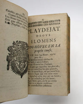 Lou Trimfe de la lengouo gascouo aus playdeiats de las quoüate sasous, et deous quoüate elomens, daoüant lou pastou de Loumaigno. ASTROS (Jean-Géraud ...