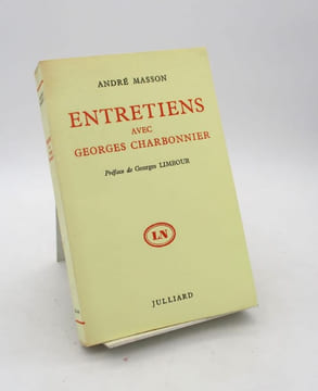 Entretiens avec Georges Charbonnier. MASSON (André)