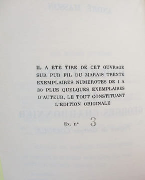 Entretiens avec Georges Charbonnier. MASSON (André)