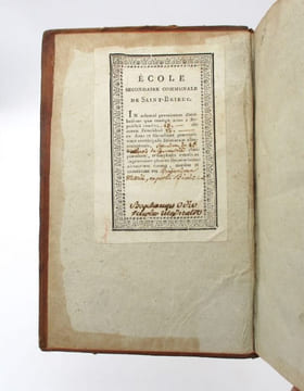 Cours de mathématiques, à l'usage des gardes du pavillon et de la marine [...]  troisième partie contenant l'algèbre & l'application de cette science ...