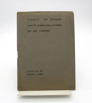 Las Georgicas cant. IV traduccion occitana per Juli Cubainas. VIRGILE