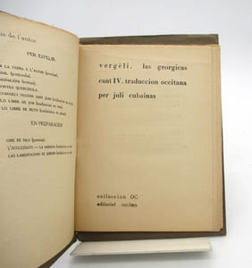Las Georgicas cant. IV traduccion occitana per Juli Cubainas
