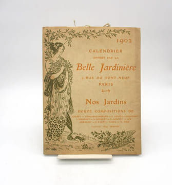 2 Calendriers offert par la Belle Jardinière. undefined